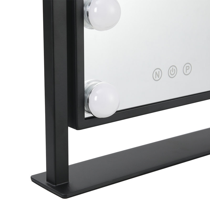 Machiah Metal Rectangle Floor Mirror
