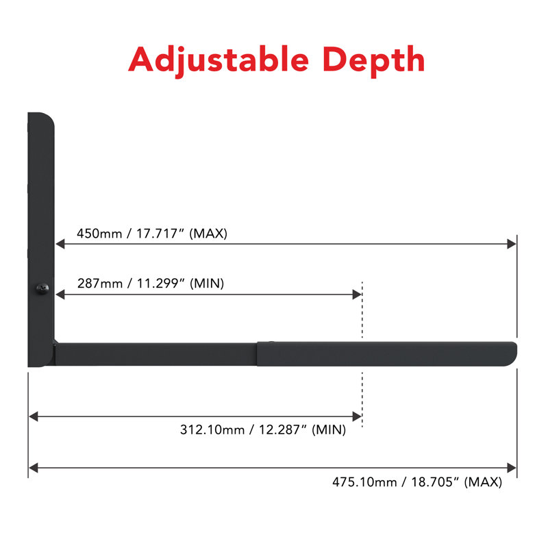 Rebrilliant Wall Plate, Black