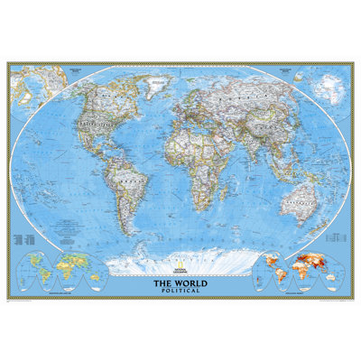 Carte murale du monde