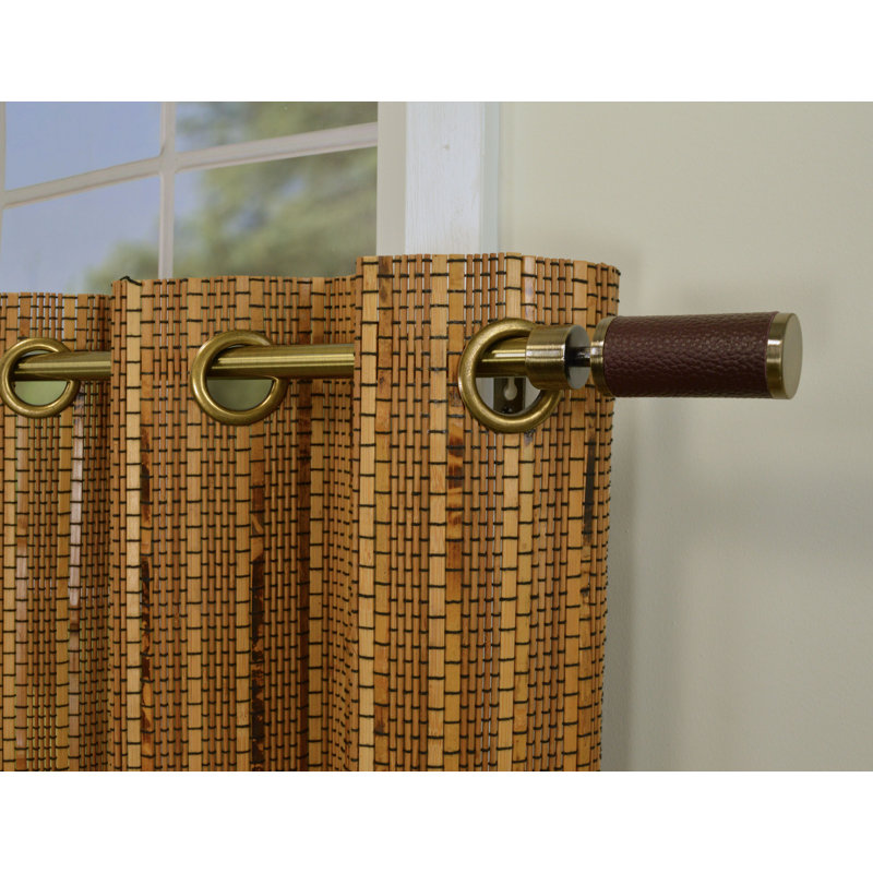 Lyall Tailored 48'' W Cafe Curtain in, 24"W x 24"L