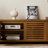 63" Mid-Century Modern Extendable TV Stand For Tvs Up To 75", Media Console TV Cabinet For Living Room Bedroom, Farmhouse Entertainment Cabinet With Storage & Adjustable Panel