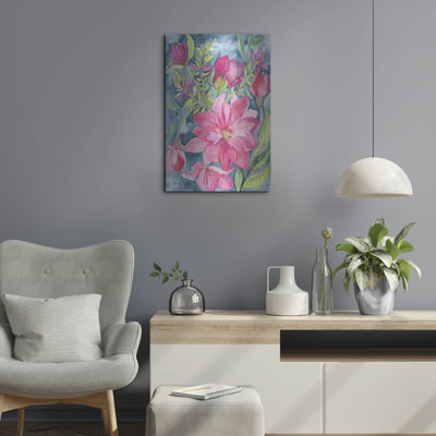 «Blooming Free» par Kristy riz, art mural en métal