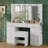 11-Drawer Vanity Set with LED Lights-1388742961
