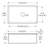 ABF3219SUD-W White 32" x 19" Single Bowl Fireclay Undermount / Drop In Kitchen Sink-105340626