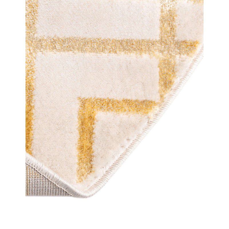 Geometric Area Rug, Oval 238.8cm x 304.8cm