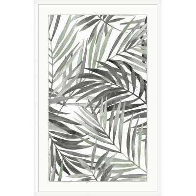 In the Tropics 2' Framed Print on Glass