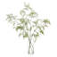 Faux Fern Branch in Glass Jar