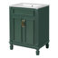 Modern 24" Bathroom Vanity With Sink, Solid Wood Cabinet With 2 Soft-closing Doors & Adjustable Shelf