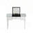 Silver Dressing Table With Flip-Top Mirror