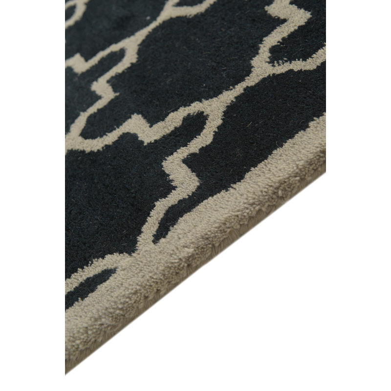 Otto Black Rug