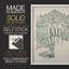 Impression abstraite vintage encadrée Cxxxi - bois massif-447452651-447452649