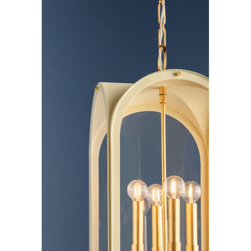 Lincroft 4 Light Lantern, 24.75" H x 12.25" W x 12.25" D