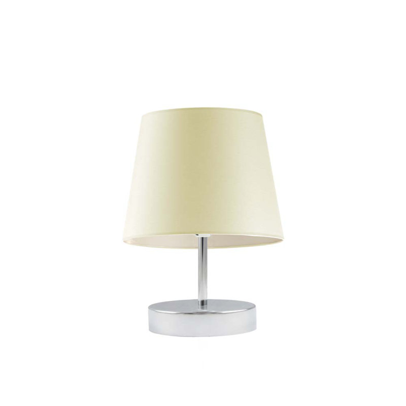 Deok Metal Table Lamp, Chrome, Gold