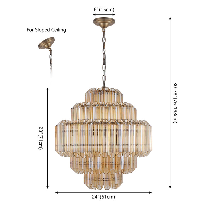 Ebtisam 9 - Light Chandelier