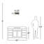 Meuble-lavabo 2 lumières Ashot-117025051
