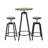 Round Solid Wood Dining Table