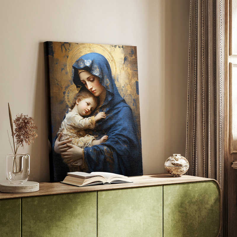Série Religious CV - Toile tendue avec châssis de qualité supérieure - Prêt à être accroché