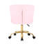 Benzonia Velvet Office Chair-376638423