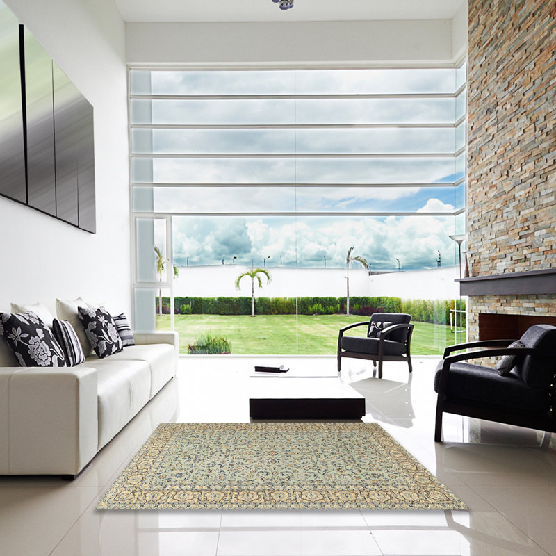 Anniston Oriental Indoor Rug, Square 5'