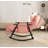 Casual Folding Rocking Chair Upholstered-1984914244