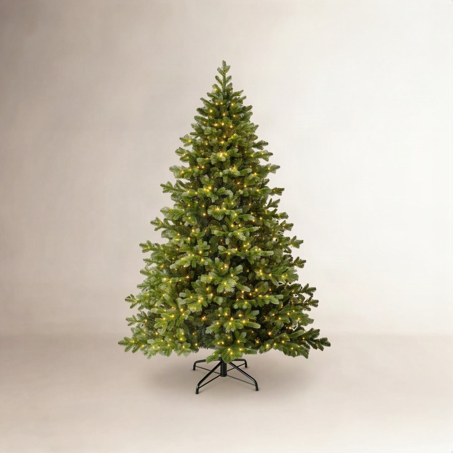 Pre-Lit Christmas Tree, 9' H