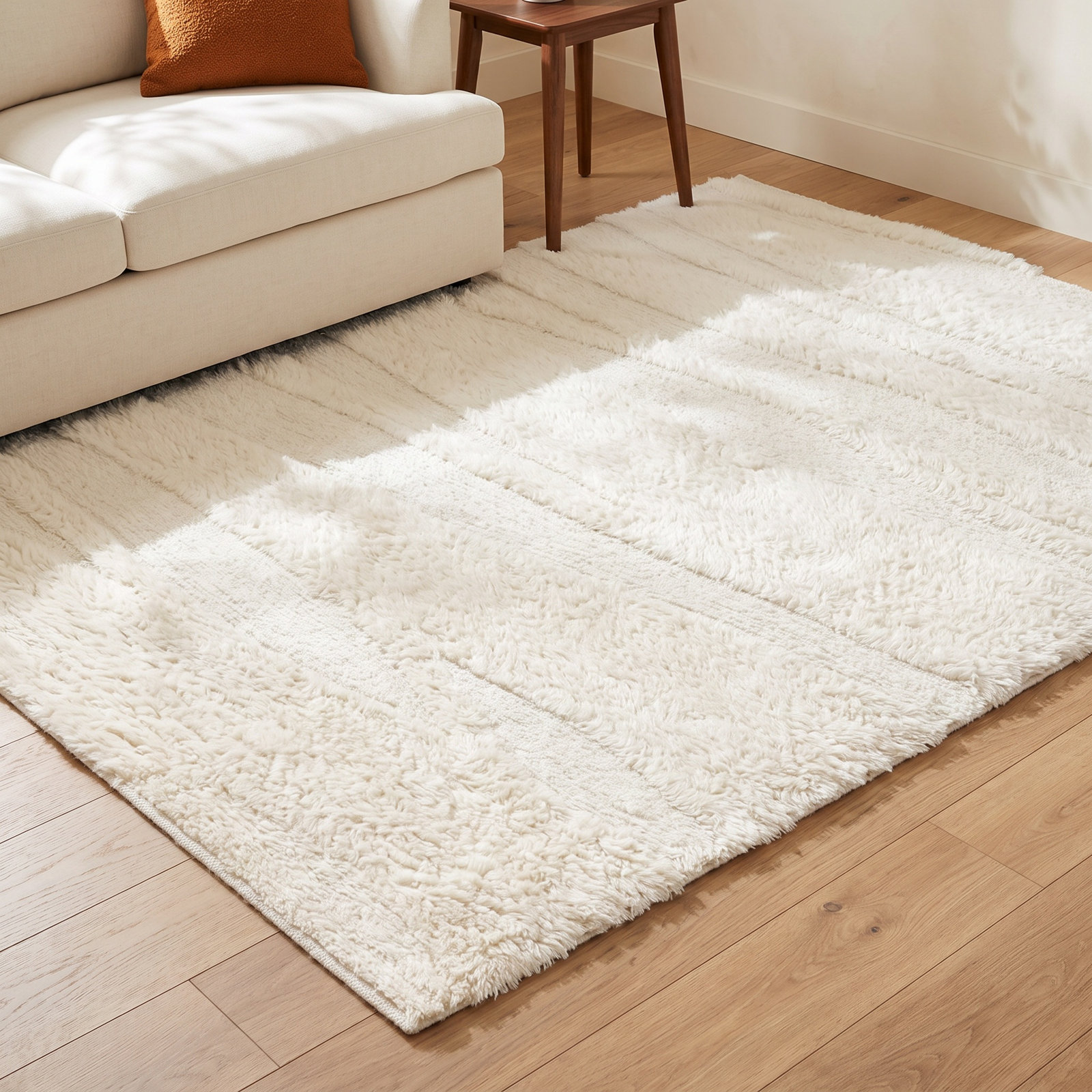 Casablanca Hand-Woven Wool Rug, Rectangle 8' x 10'