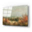  «Changer les feuilles» par Ashley Bradley, art mural en verre acrylique, 24 po x 16 po