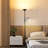71'' Torchiere Uplight Floor Lamp with Reading Light