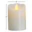 Unscented Realistic-Flame LED Wax Pillar Candles