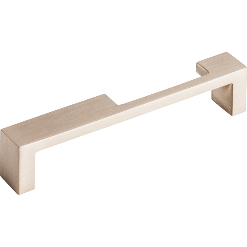 Modern Metro Bar Pull, Brushed Satin Nickel, 5" Center to Center