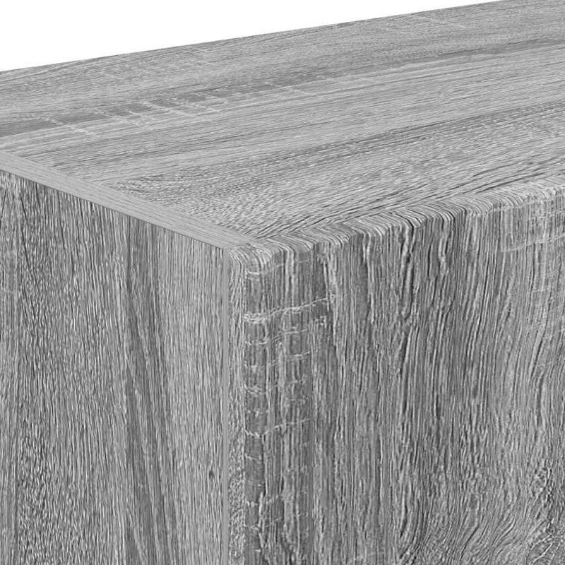 Unfinished TV Stand, Grey Sonoma, 29.5cm H x 98cm L x 31cm W