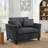 46" W Corduroy Armchair-2055568686