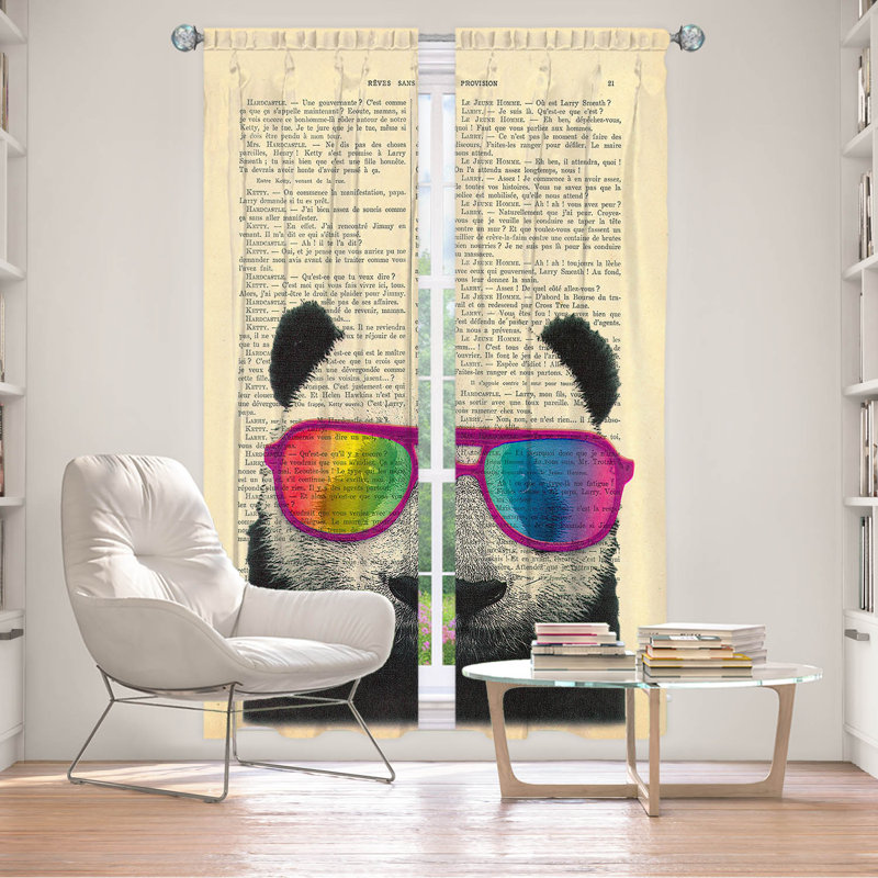 La paire de rideaux obscurcissants en polyester filtre la plupart des rideaux de lumière, L 20 po x L 52 po