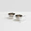 Clear Elevated Feeder with Silver Bowls-1020605287