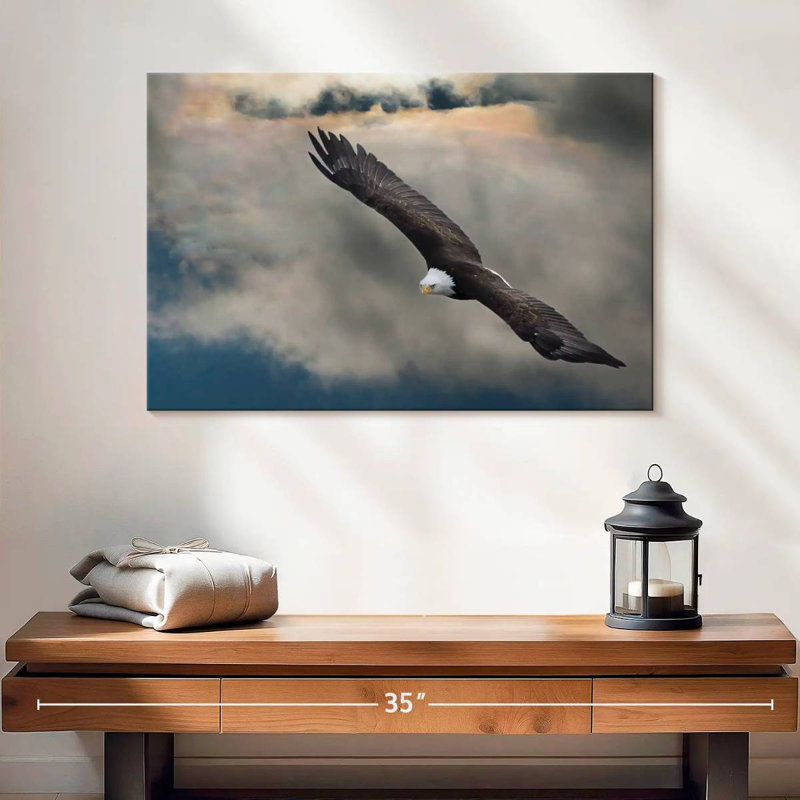 Brampt Soaring Eagle, 16" H x 24" W