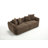 83'' Wide Uphostered Square Arm Sofa-2004365047