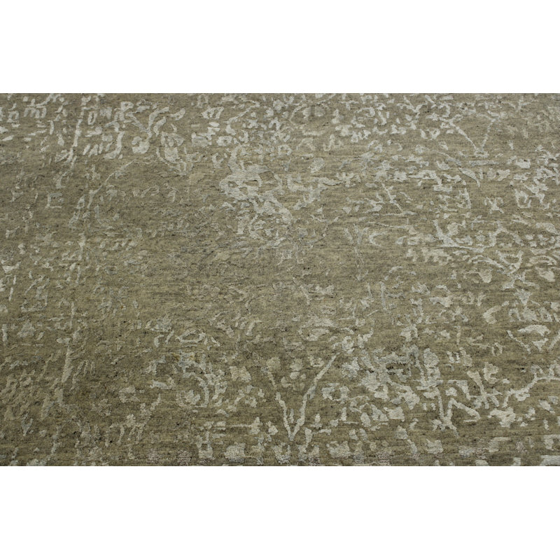 Bramley One-of-a-Kind 5.0x5.0 Square Area Rug Green