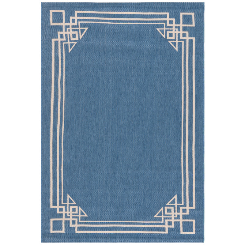 Bedo Performance Geometric Indoor/Outdoor Area Rug, Rectangle 5'3" x 7'7"