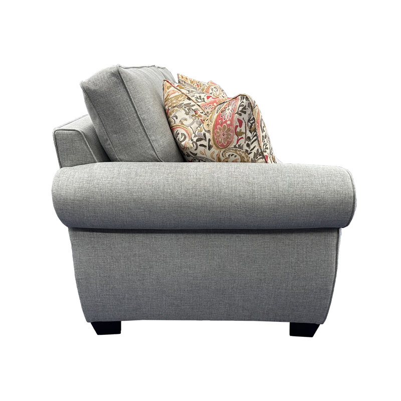 Porter Designs Oasis Transitional Sofa, Gray