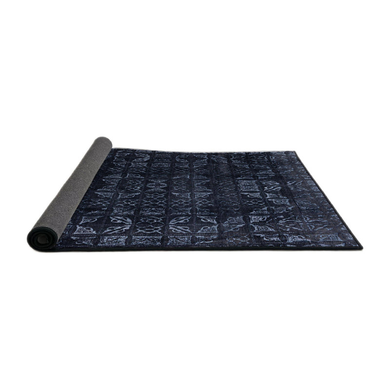 Tapis abstrait moderne 4491, Rond 3 pi