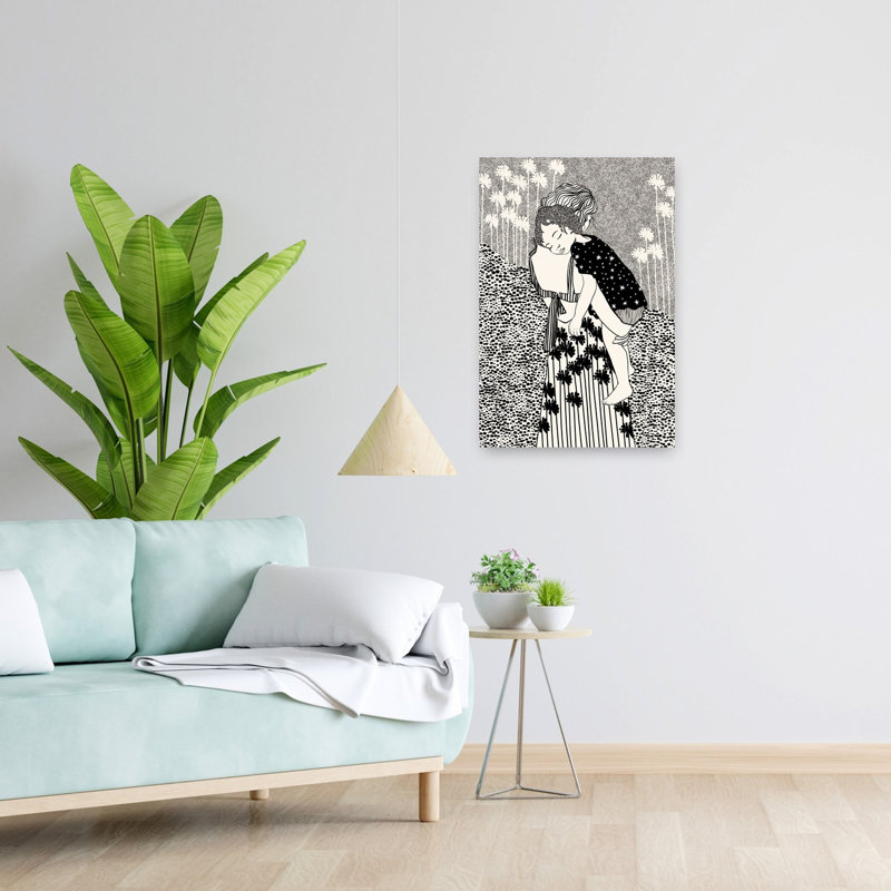 Art contemporain contemporain, H 24 po x l 16 po