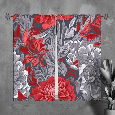 Natka Room Darkening Curtain Pair