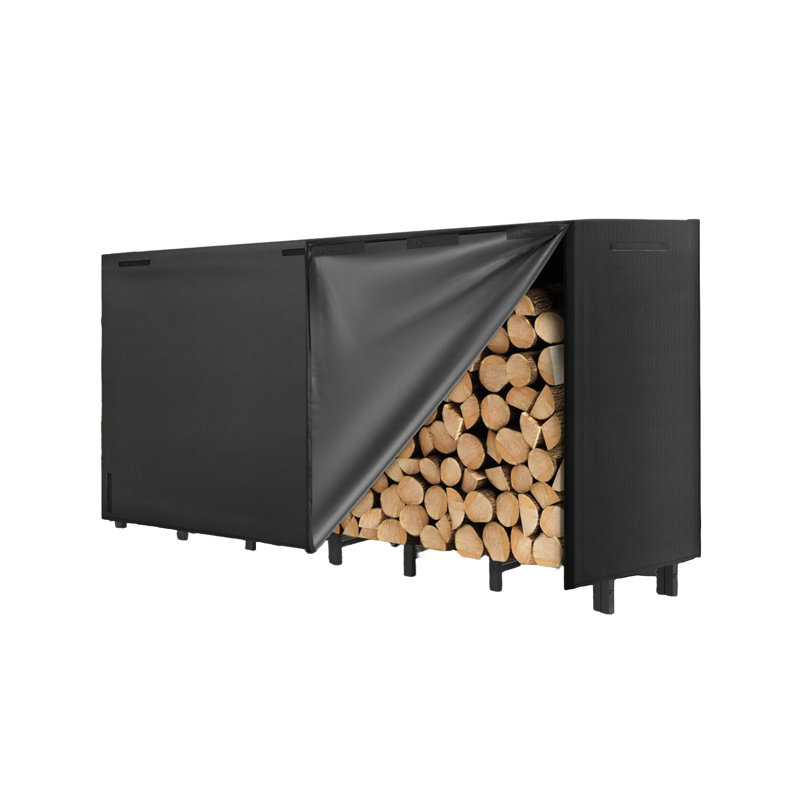 33cm W Steel Log Rack