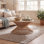 Curtice Frame Round Rattan Coffee Table