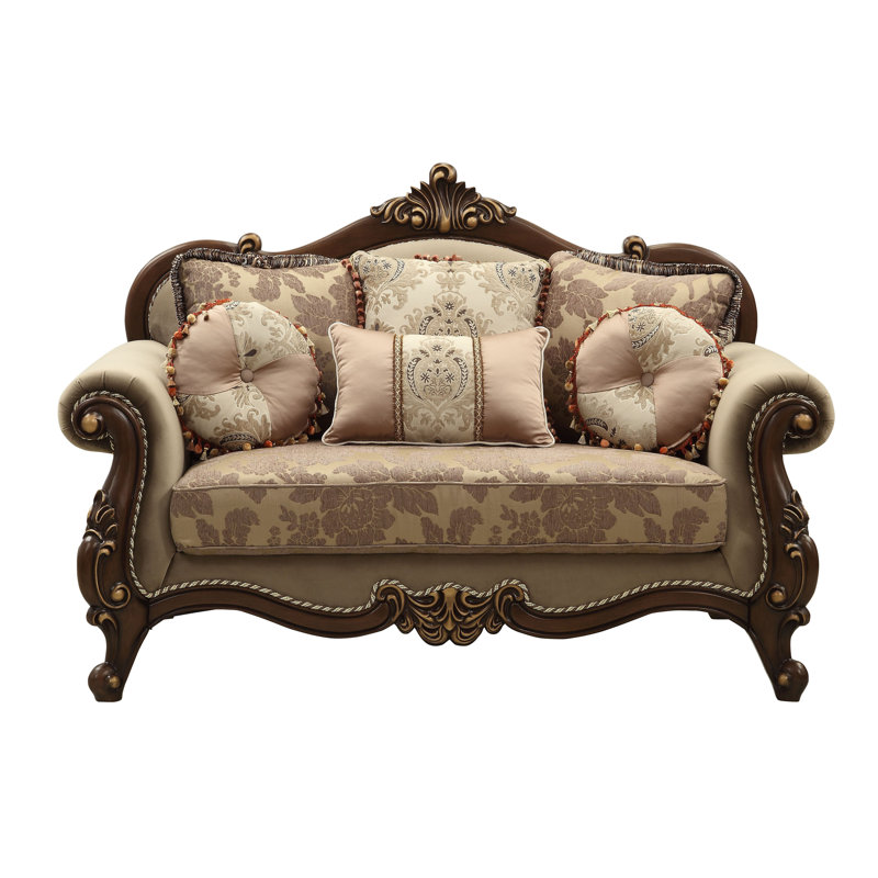 Aniysa 69.5'' Velvet Rolled Arm Loveseat
