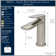 Single-Hole Single-handle Bathroom Faucet with Drain Assembly