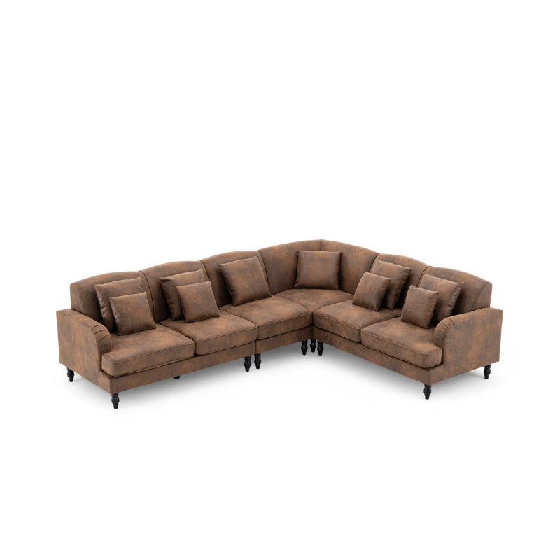 Modular Corner Sofa 2C3/3C2, Brown