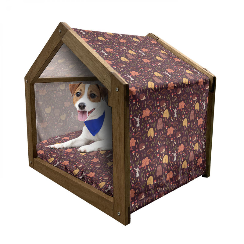 Niche pour chien Maroon, H 22,44 po x l 23,62 po x P 17,72 po