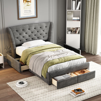 Kairo Upholstered Storage Bed