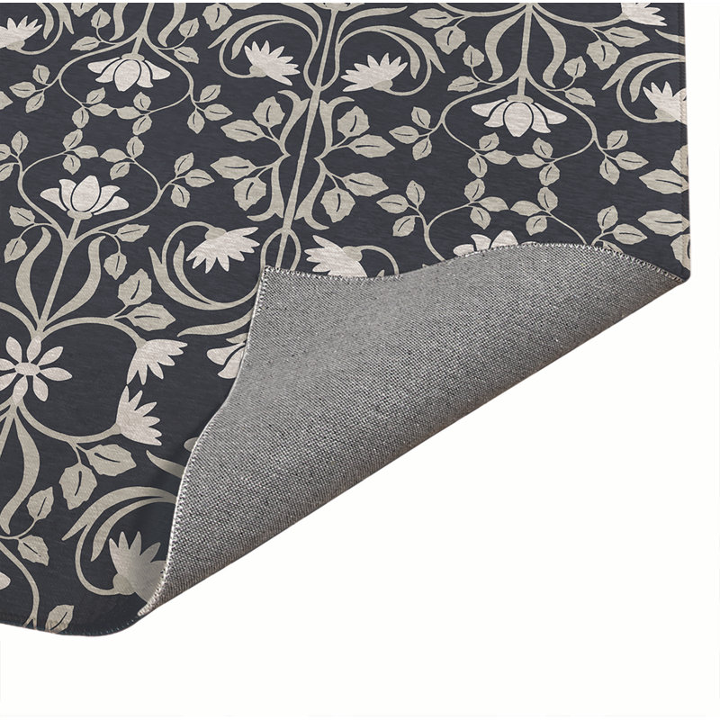 Tapis de bureau léger Savanah, L 24 po x P 36 po, Gris anthracite